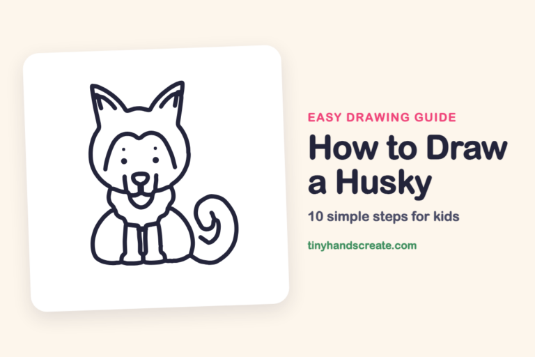 How to Draw a Husky