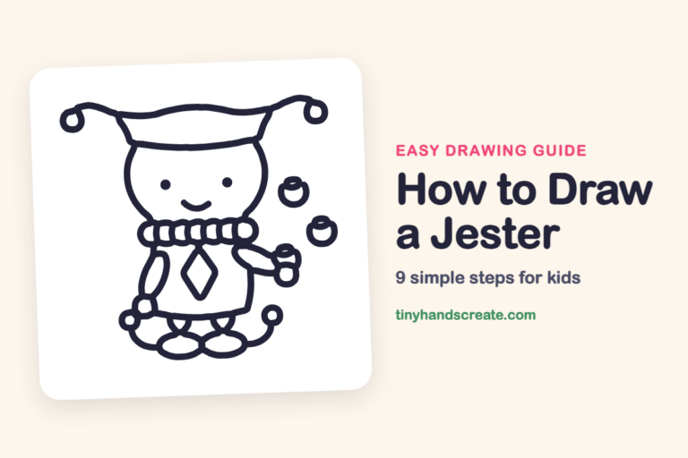 How to Draw a Jester step by step