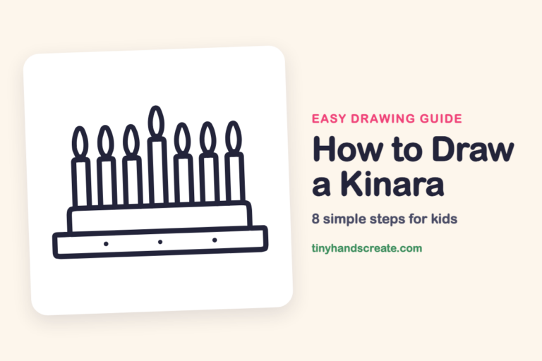 How to Draw a Kinara step by step
