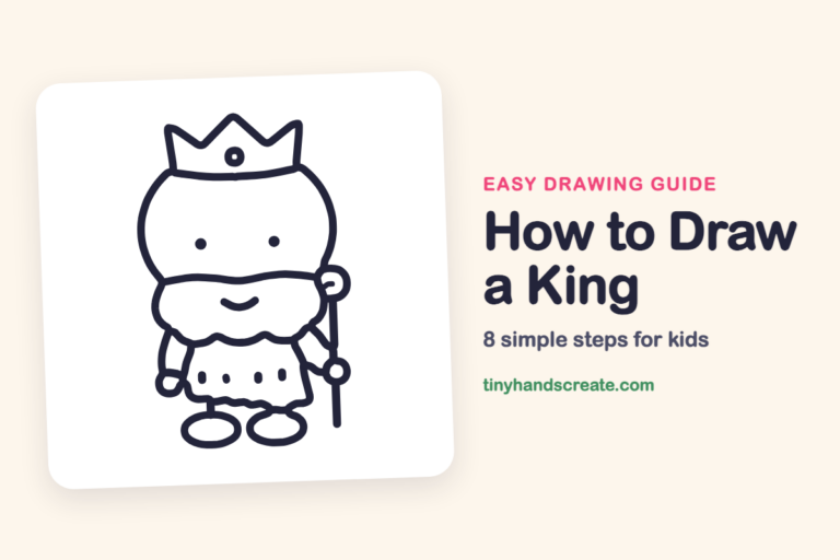 How to Draw a King step by step