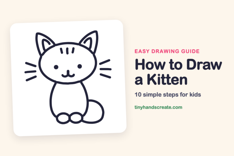 How to Draw a Kitten step by step