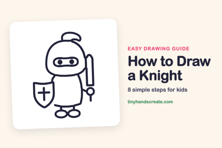 How to Draw a Knight: easy drawing guide for kids