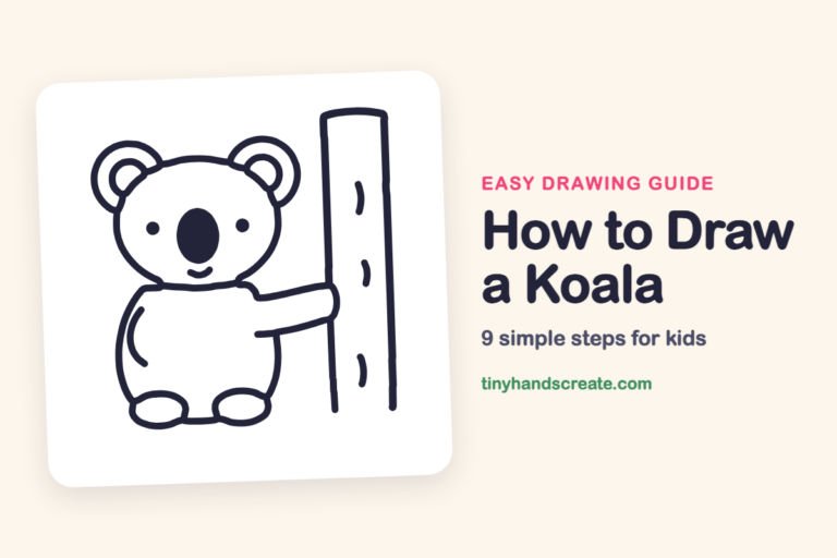 How to Draw a Koala step by step