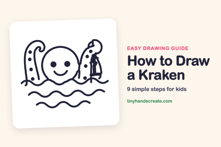 How to Draw a Kraken step by step
