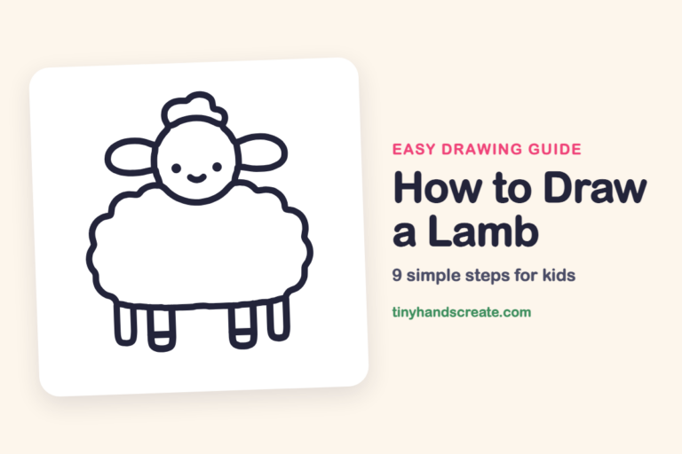 How to Draw a Lamb step by step