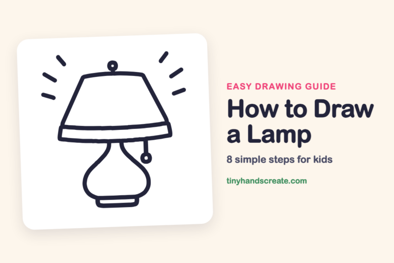 How to Draw a Lamp step by step