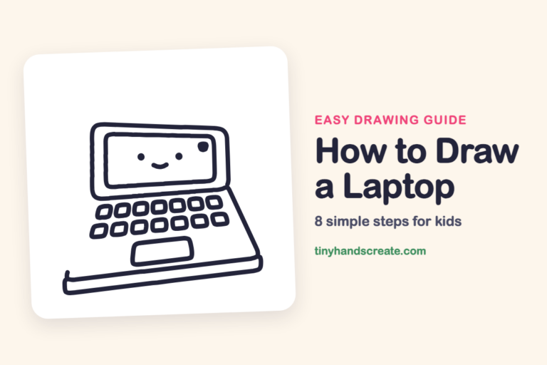 How to Draw a Laptop step by step