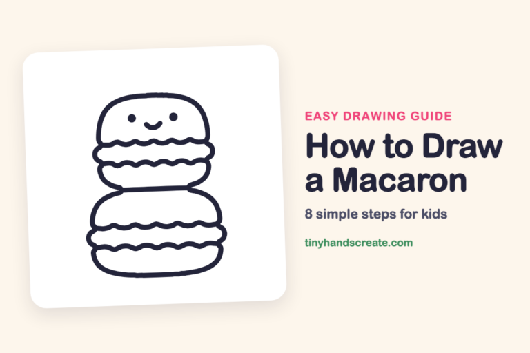 How to Draw a Macaron