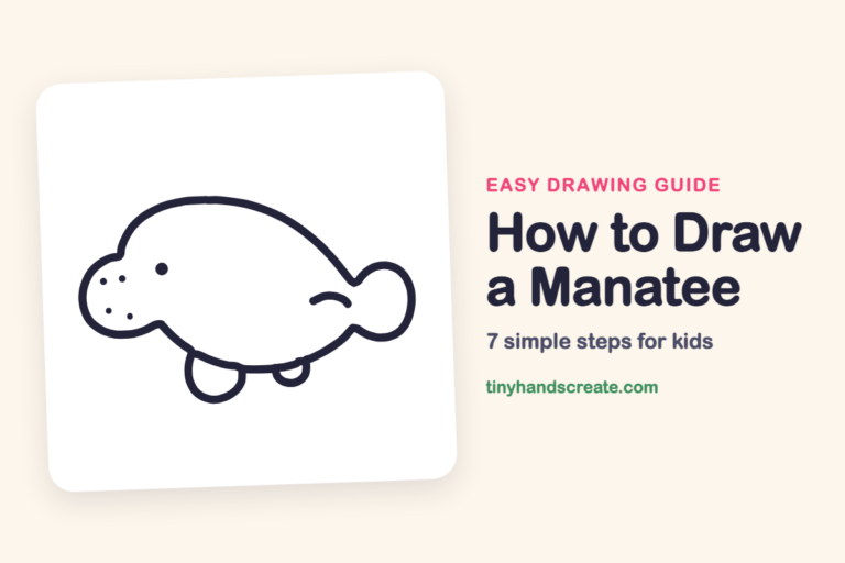 How to Draw a Manatee