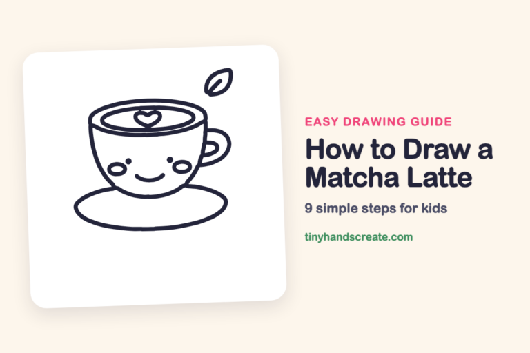 How to Draw a Matcha Latte