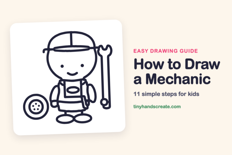 How to Draw a Mechanic step by step
