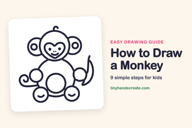 How to Draw a Monkey step by step