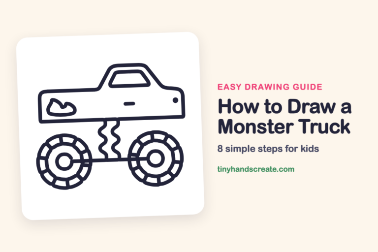 How to Draw a Monster Truck