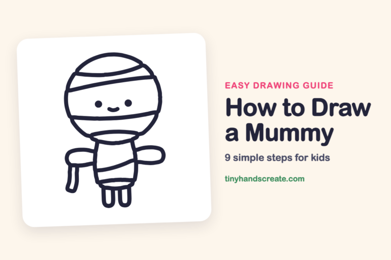 How to Draw a Mummy step by step