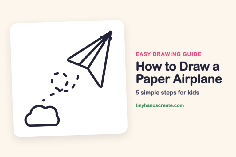 How to Draw a Paper Airplane
