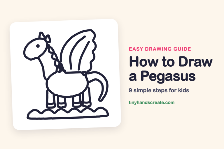 How to Draw a Pegasus step by step