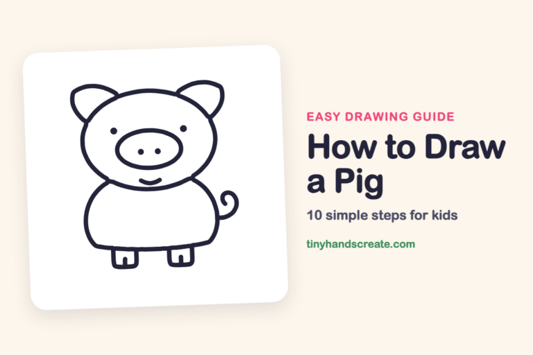 How to Draw a Pig step by step
