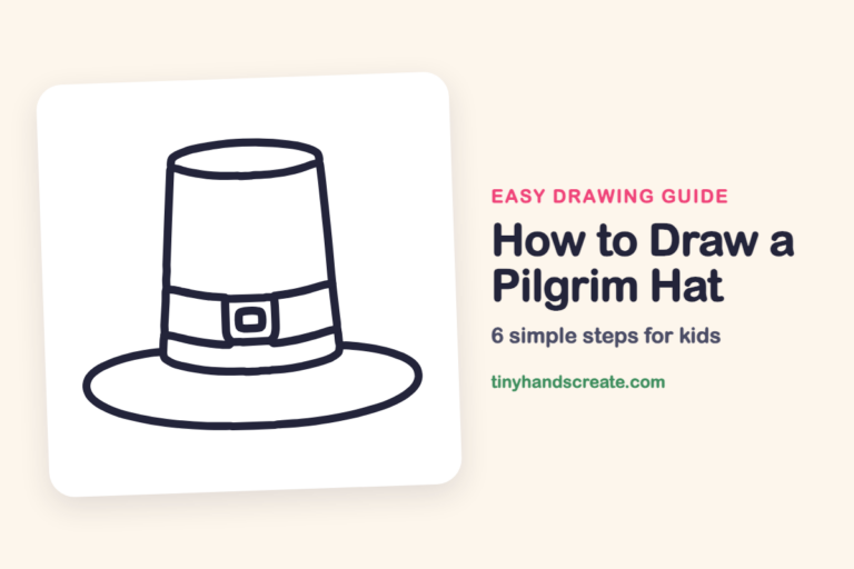 How to Draw a Pilgrim Hat step by step