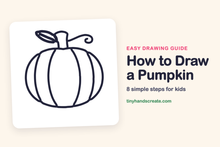 How to Draw a Pumpkin step by step