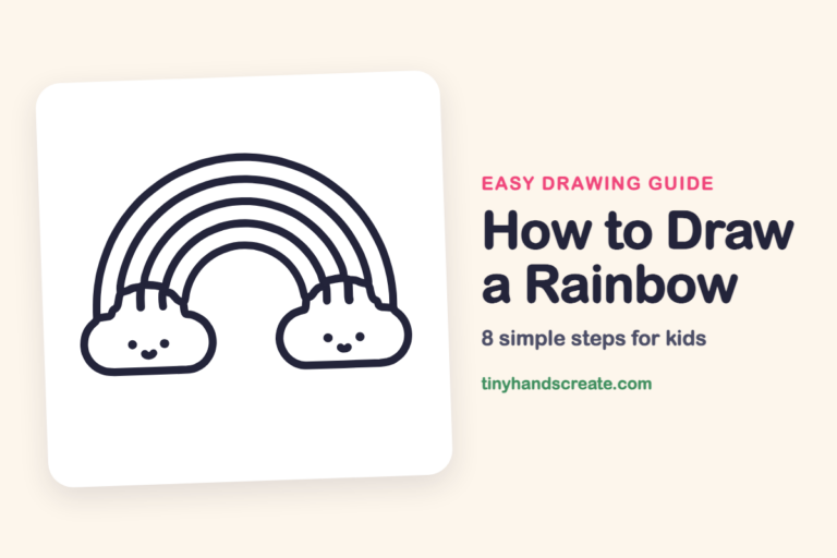 How to Draw a Rainbow step by step