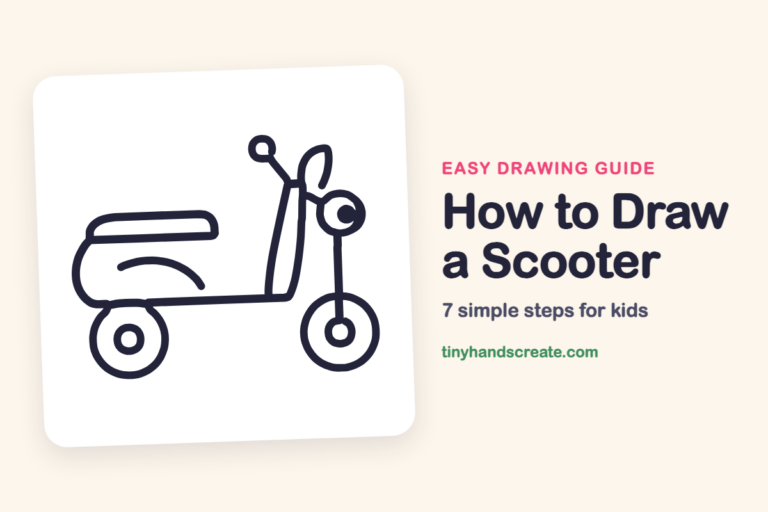 How to Draw a Scooter