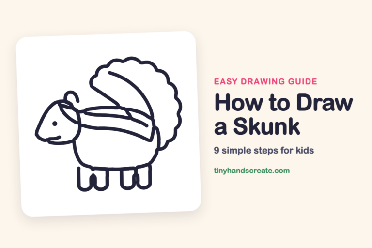 How to Draw a Skunk
