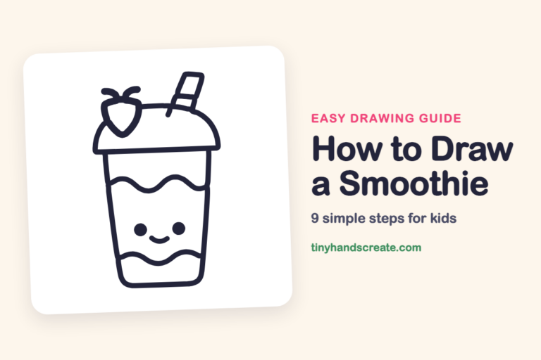 How to Draw a Smoothie step by step