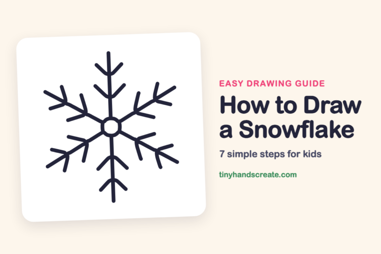How to Draw a Snowflake