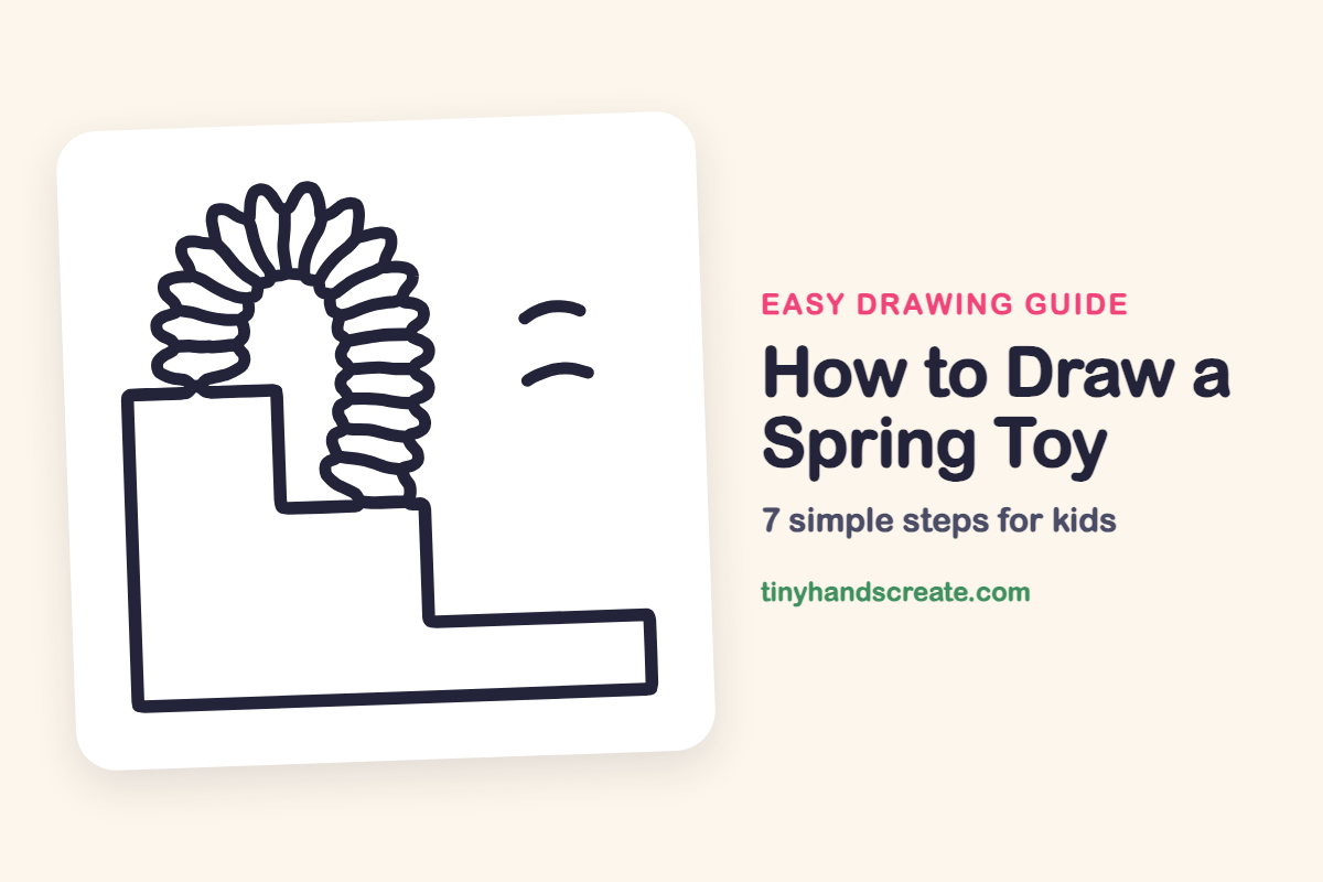 How to Draw a Spring Toy: easy drawing guide for kids