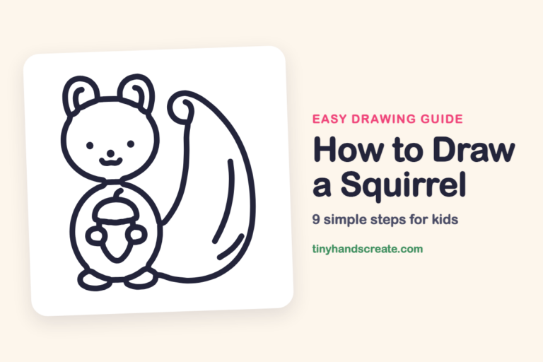 How to Draw a Squirrel step by step