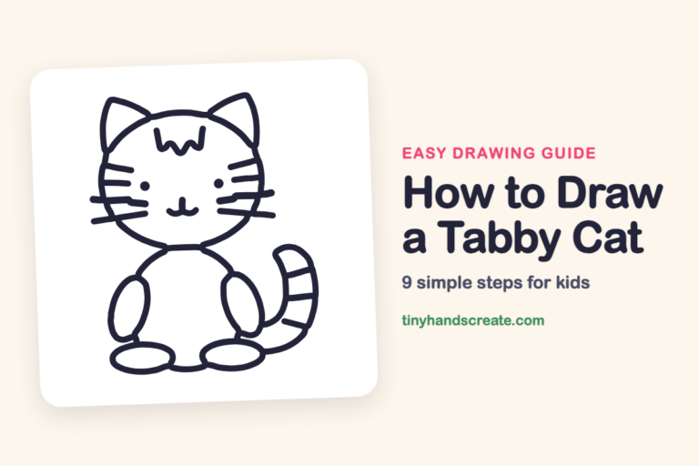 How to Draw a Tabby Cat step by step