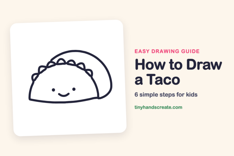 How to Draw a Taco