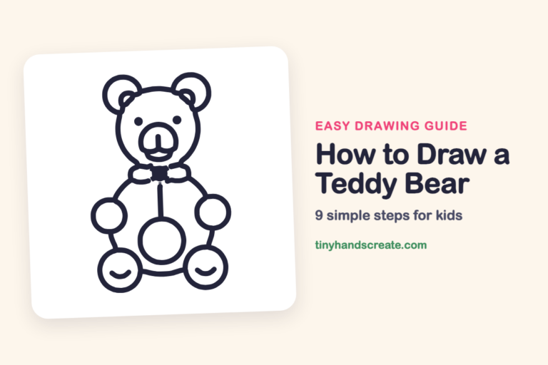 How to Draw a Teddy Bear step by step