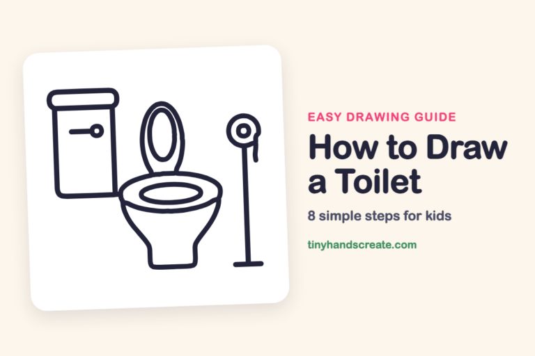 How to Draw a Toilet step by step