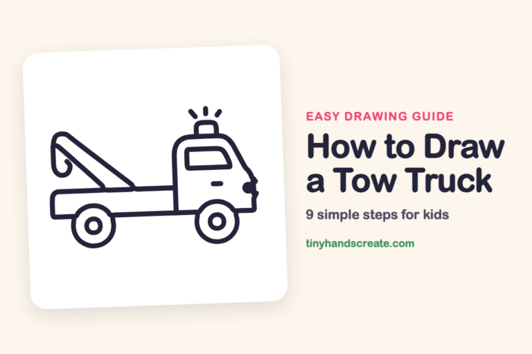 How to Draw a Tow Truck