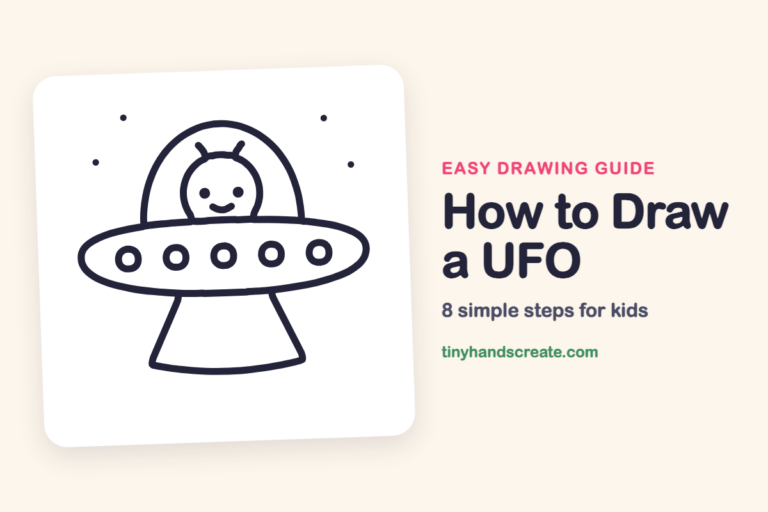 How to Draw a UFO step by step