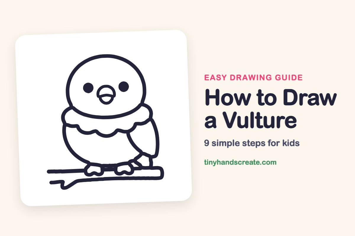 Chief Feather Pattern How to Draw a Vulture: Easy Step by Step for Kids