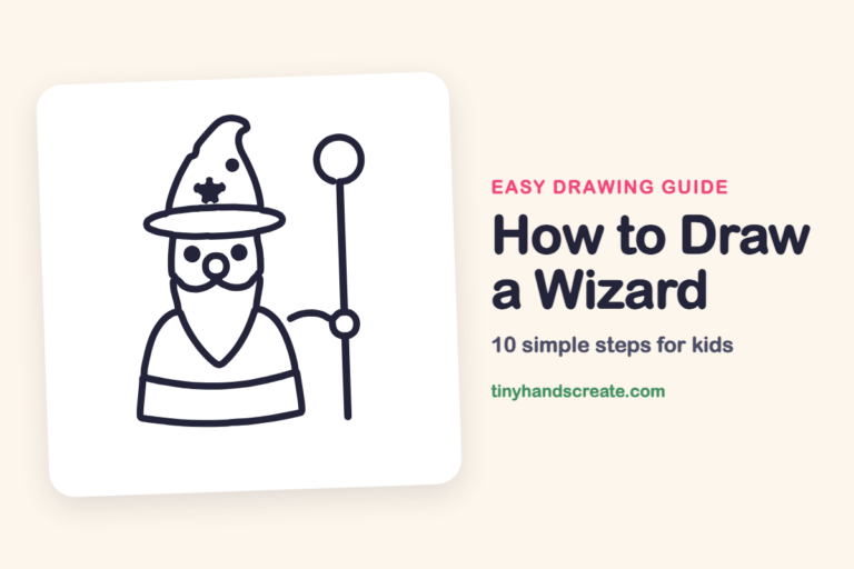How to Draw a Wizard step by step
