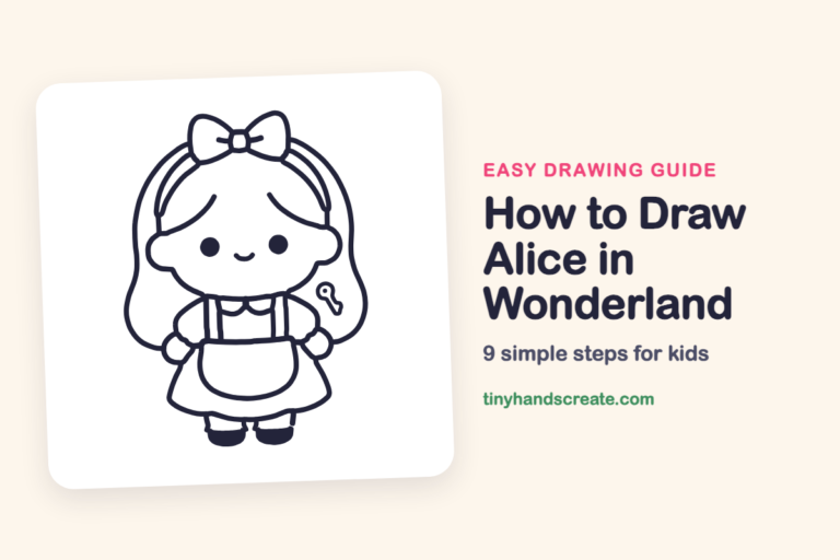 How to Draw Alice in Wonderland step by step