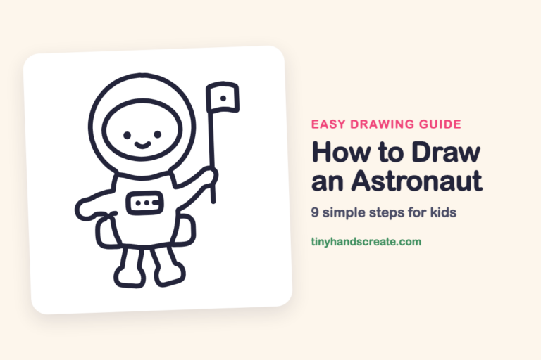 How to Draw an Astronaut step by step
