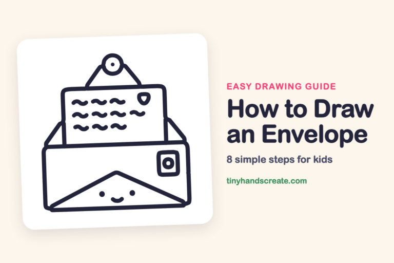 How to Draw an Envelope: easy drawing guide for kids