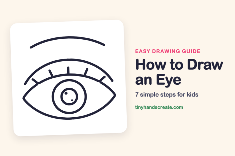 How to Draw an Eye: easy drawing guide for kids