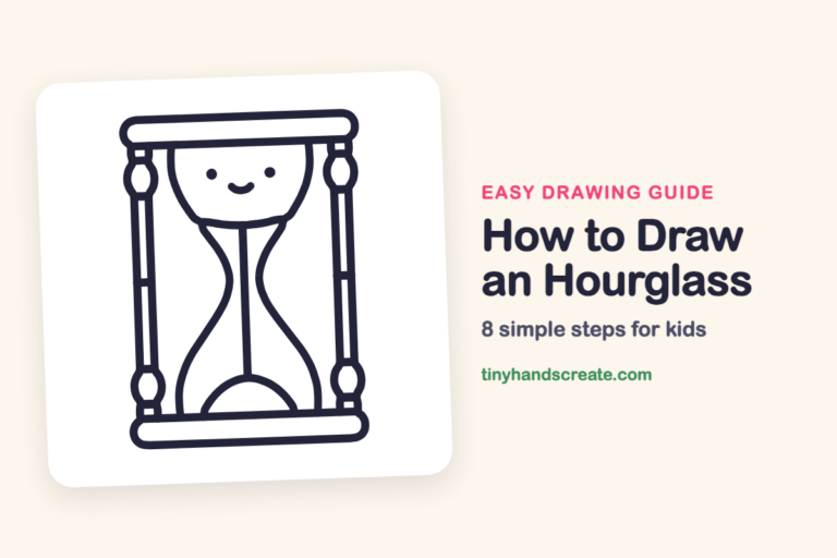 How to Draw an Hourglass step by step