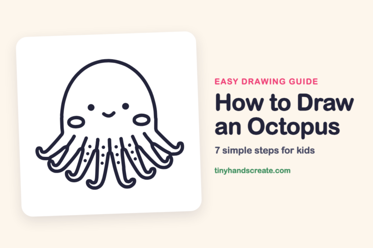 How to Draw an Octopus step by step