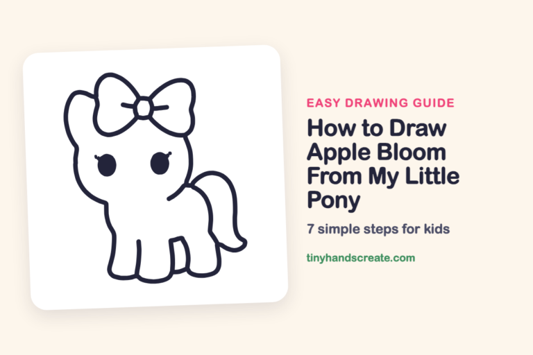 How to Draw Apple Bloom From My Little Pony
