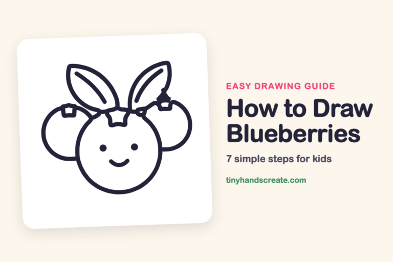 How to Draw Blueberries step by step
