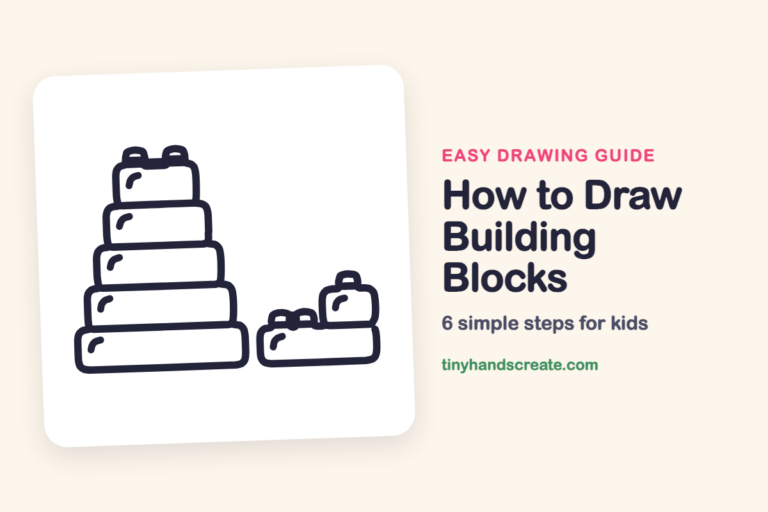 How to Draw Building Blocks: easy drawing guide for kids