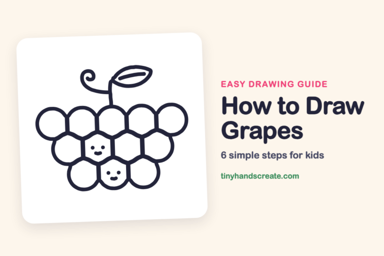 How to Draw Grapes step by step