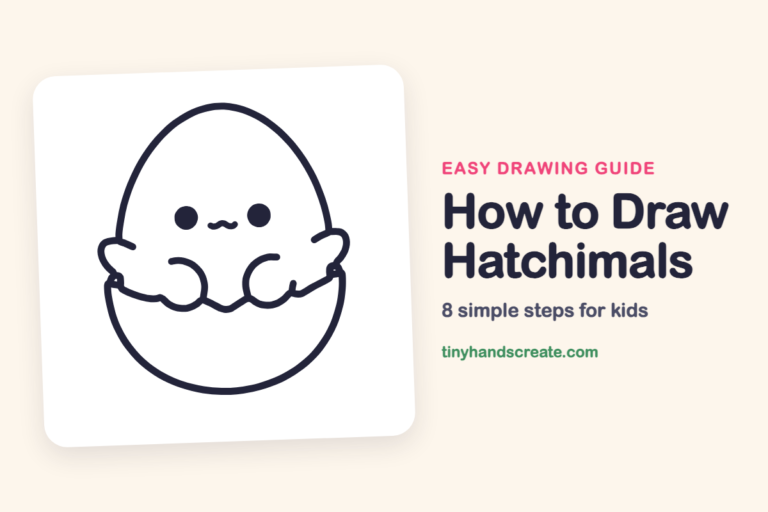 How to Draw Hatchimals: easy drawing guide for kids