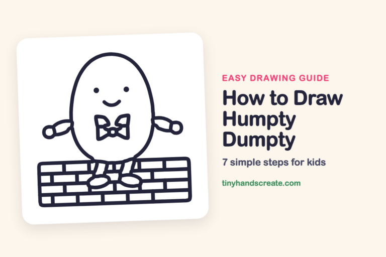 How to Draw Humpty Dumpty step by step